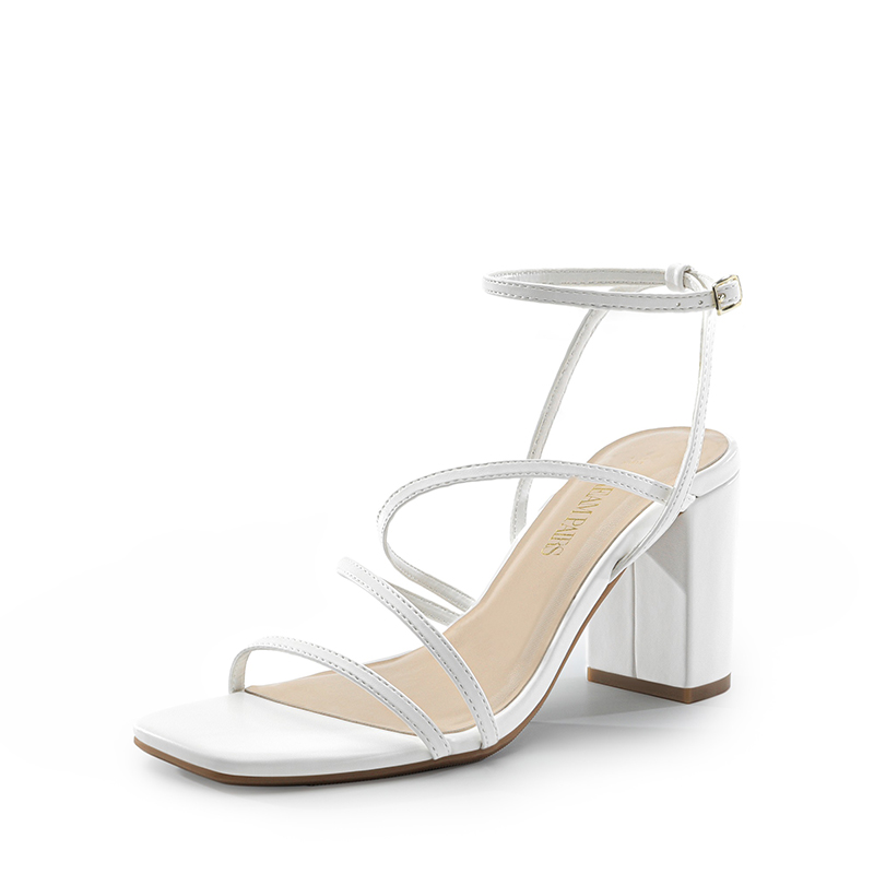 DREAM PAIRS Strappy Chunky Heel Sandals — view 1