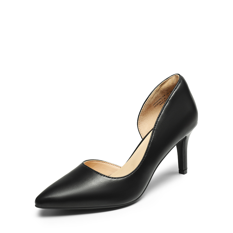 DREAM PAIRS Pointed Toe Stiletto D Orsay Pumps — view 1