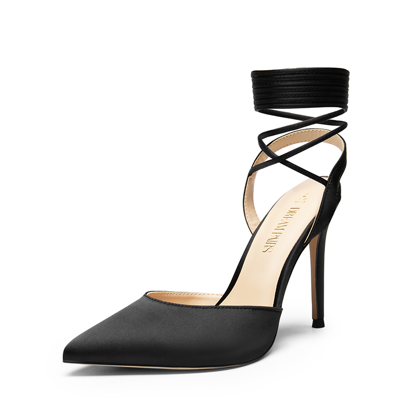 DREAM PAIRS Lace Up High Stilleto Pumps — view 1