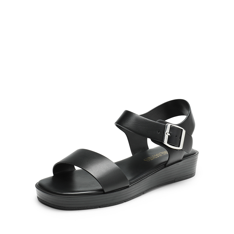 DREAM PAIRS Single Strap Flatform Sandals