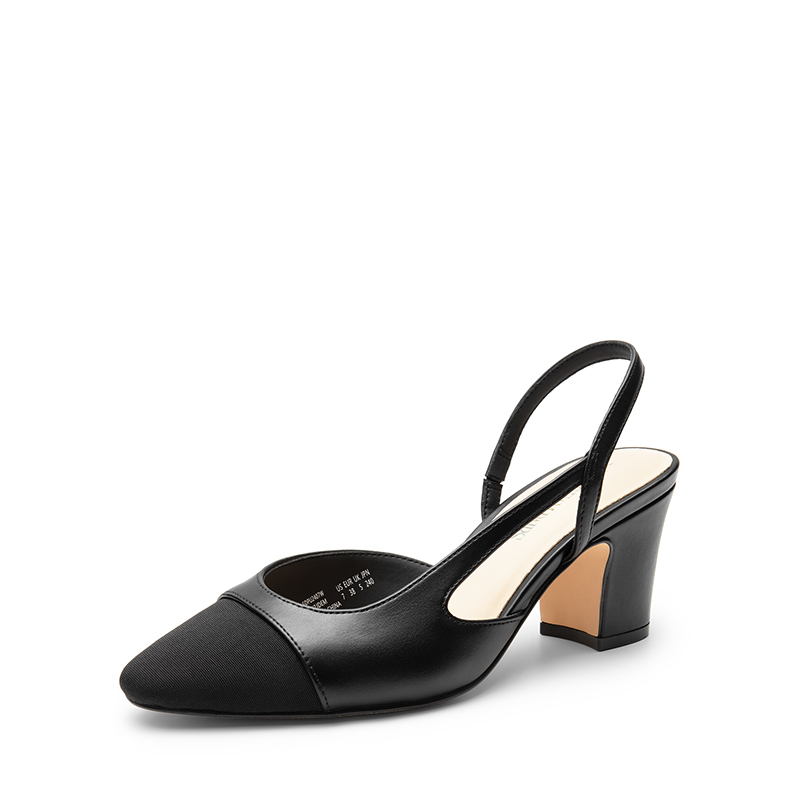 DREAM PAIRS Ankle Strap Slingback Cap Toe Pumps — view 1