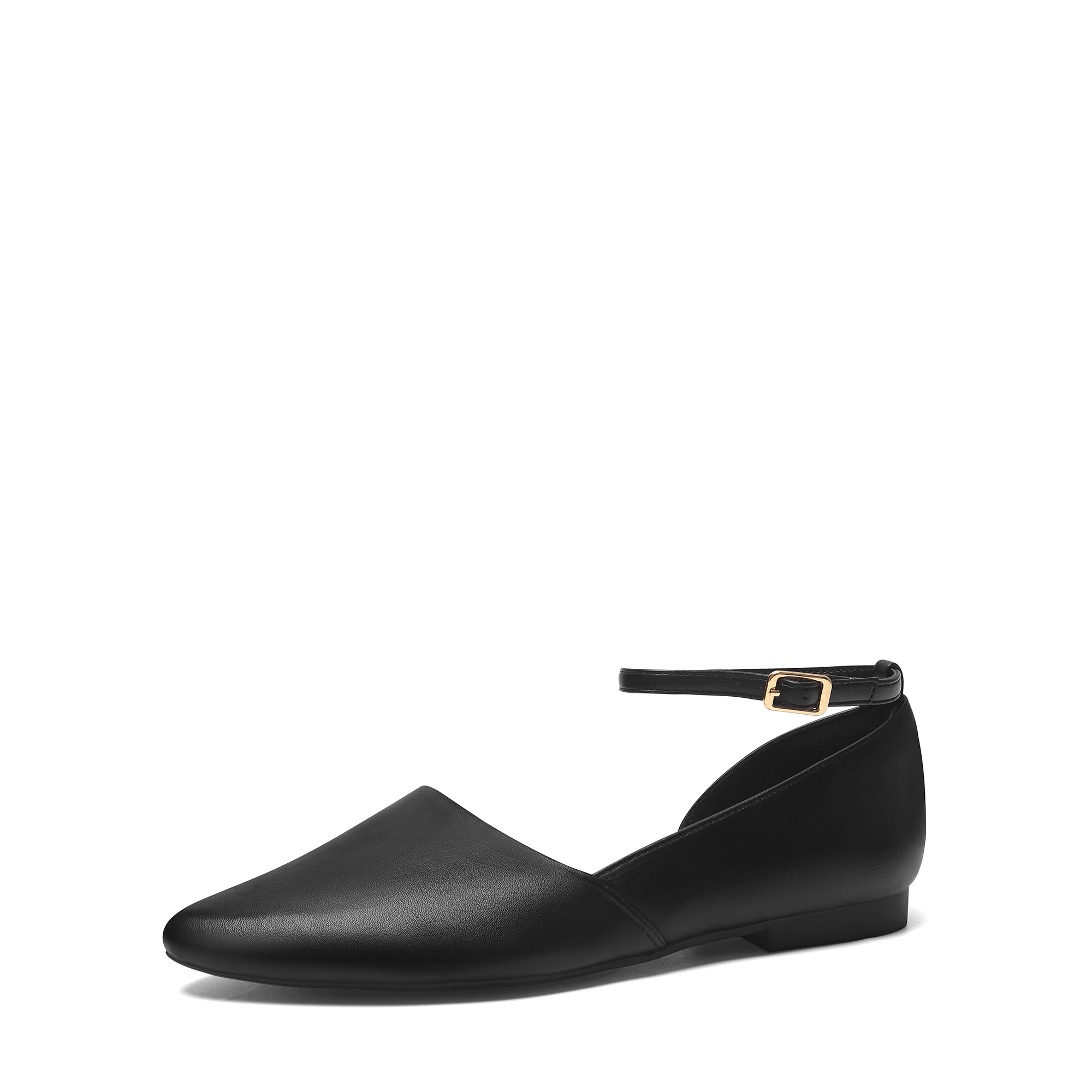 DREAM PAIRS Ankle Strap Pointed Toe D Orsay Flats — view 1