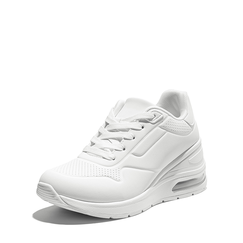 DREAM PAIRS MAX Lace Up Air Cushion Platform Fashion Sneakers