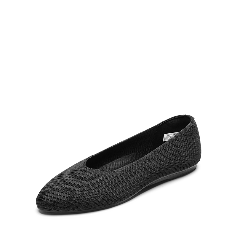 DREAM PAIRS Almond Toe Arch Support Flats