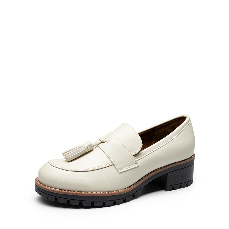 DREAM PAIRS Tassels Chunky Penny Loafers — view 1