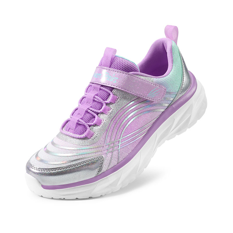 DREAM PAIRS  Sparkle ColorBurst  Holographic Detail Running Shoes — view 1