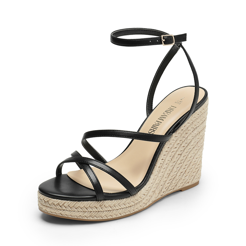 DREAM PAIRS Espadrille Strappy Platform Sandals — view 1