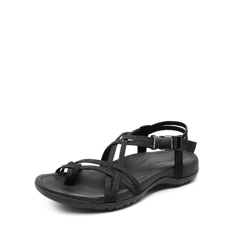 DREAM PAIRS Arch Support Elastic Strap Athletic Sandals — view 1