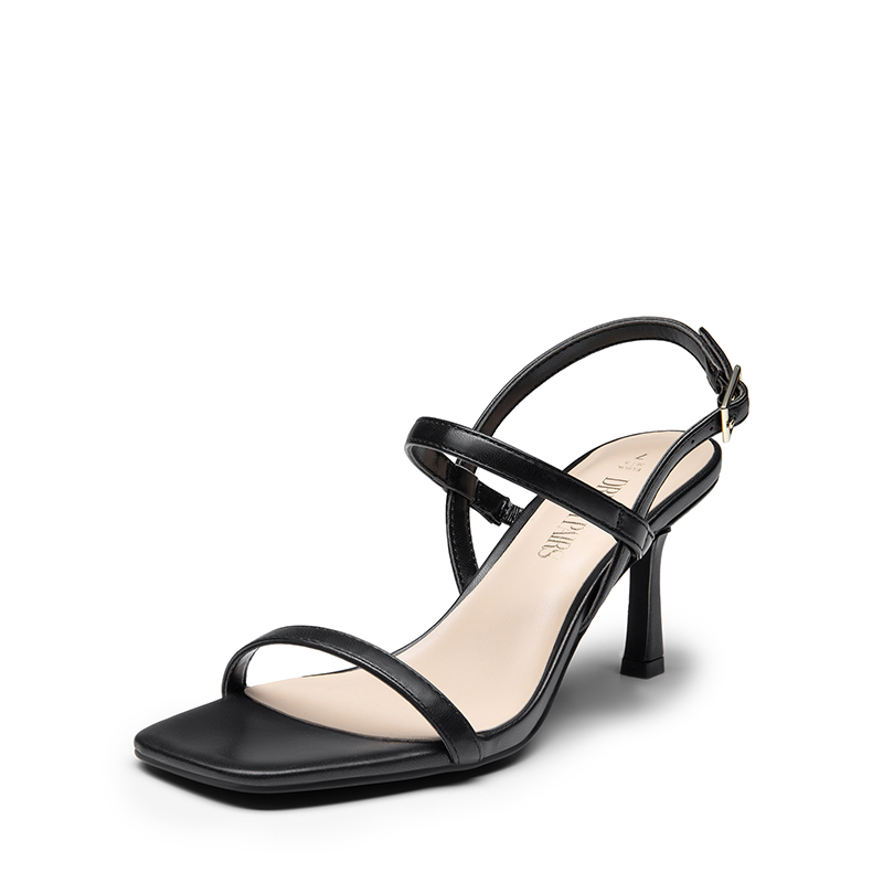 DREAM PAIRS Ankle Strap Square Toe Strappy Sandals — view 1