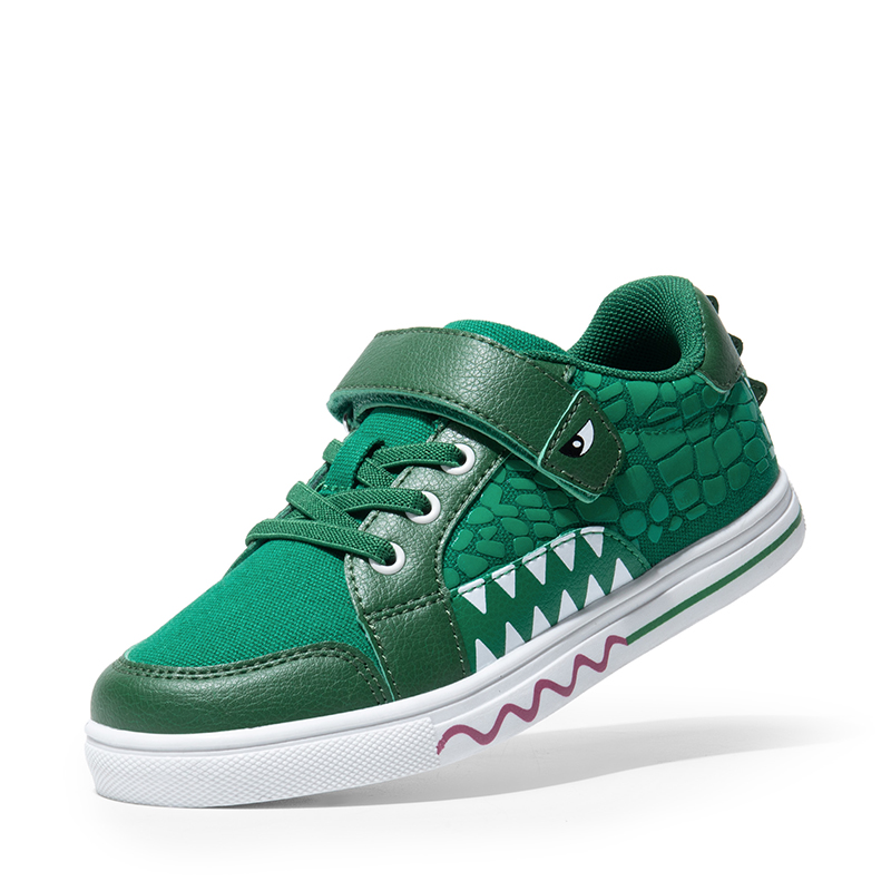 DREAM PAIRS Storybook DinoStomper Boys Lightweight Dinosaur Sneakers