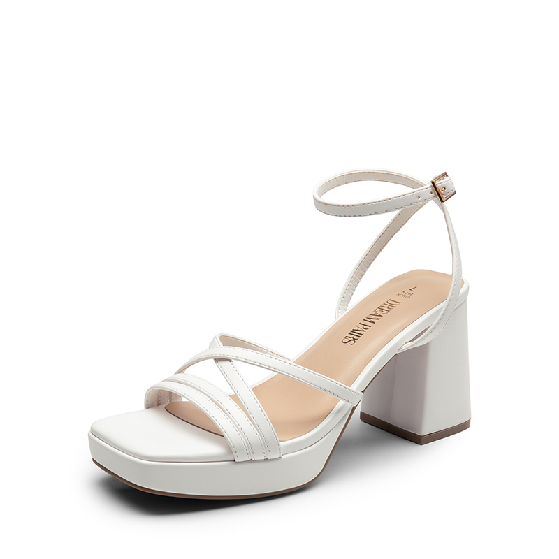 DREAM PAIRS Multiple strap Platform Heeled Sandals