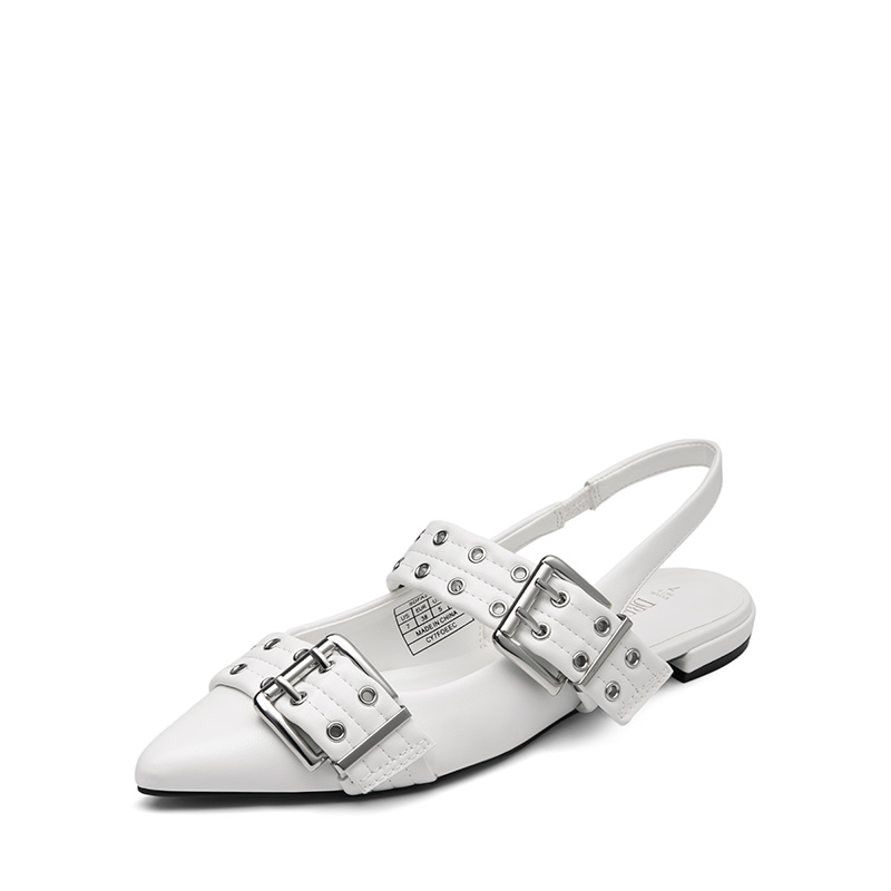 DREAM PAIRS Buckle Straps Slingback Flats — view 1