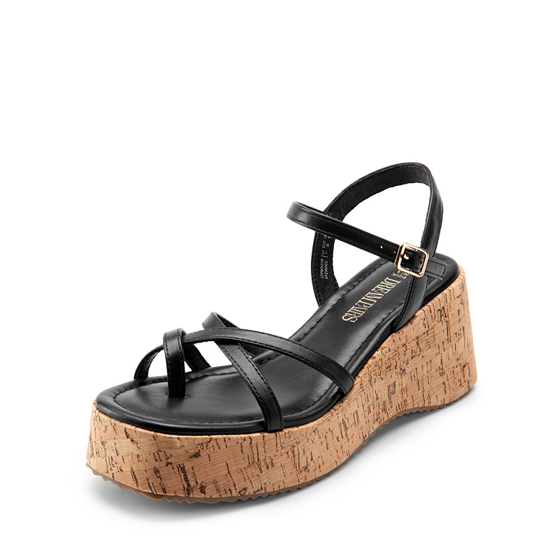 DREAM PAIRS Platform Cork Wedge Sandals