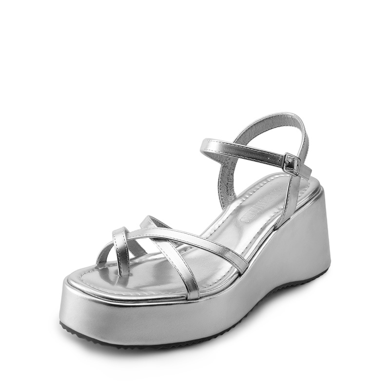 DREAM PAIRS Platform Cork Wedge Sandals — view 2
