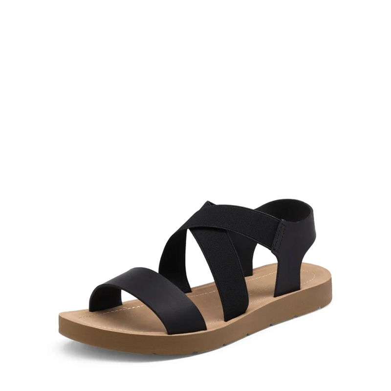 DREAM PAIRS Criss Cross Ankle Strap Flat Sandals — view 1