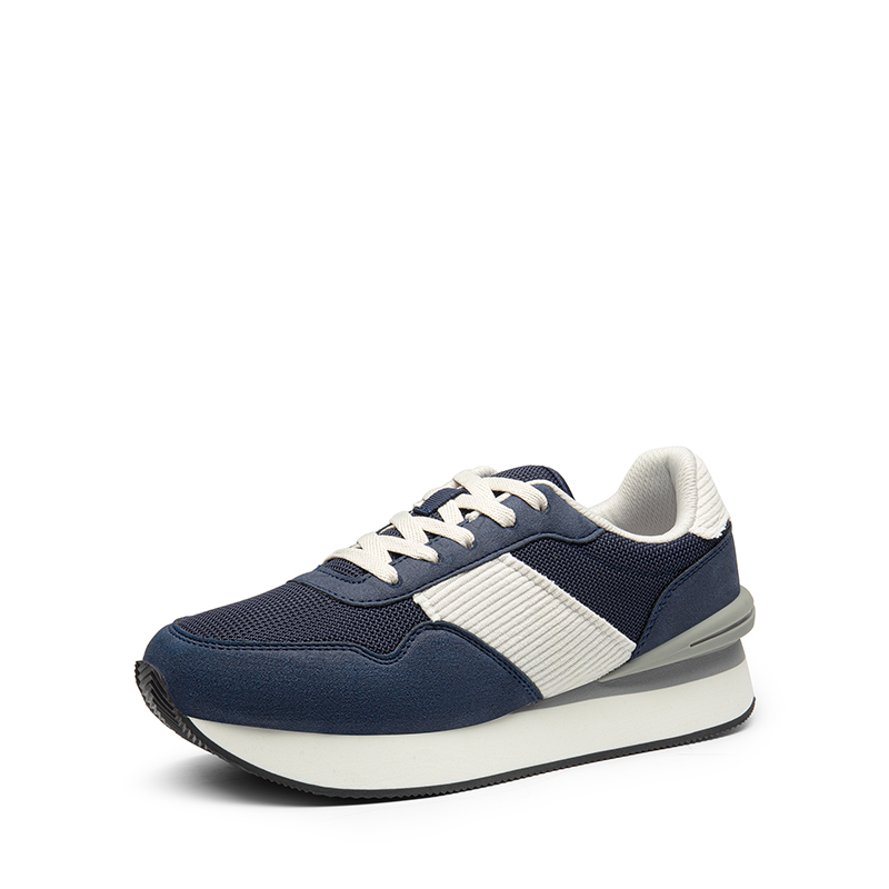 DREAM PAIRS  Ray  Spliced Design Platform Fashion Sneakers — view 1