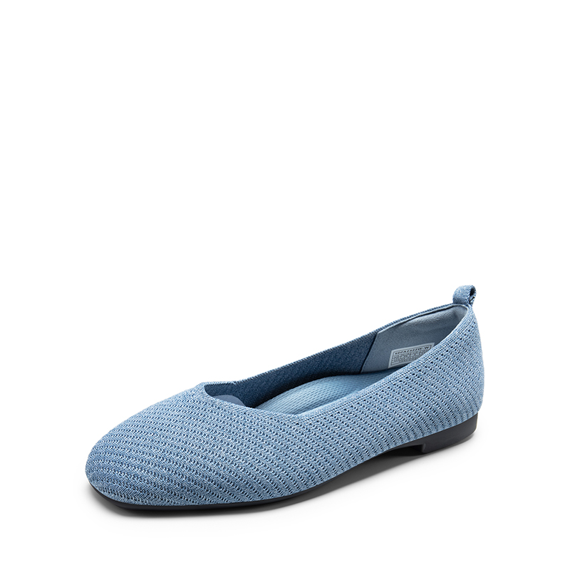 DREAM PAIRS Wide Toe Knit Flats — view 1