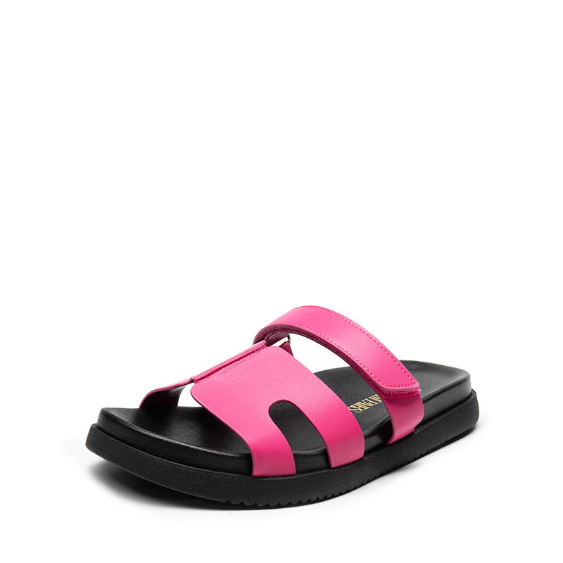 DREAM PAIRS Geometric Cutout Slide Sandals — view 2