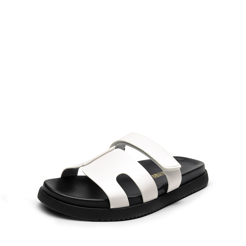 DREAM PAIRS Geometric Cutout Slide Sandals — view 1