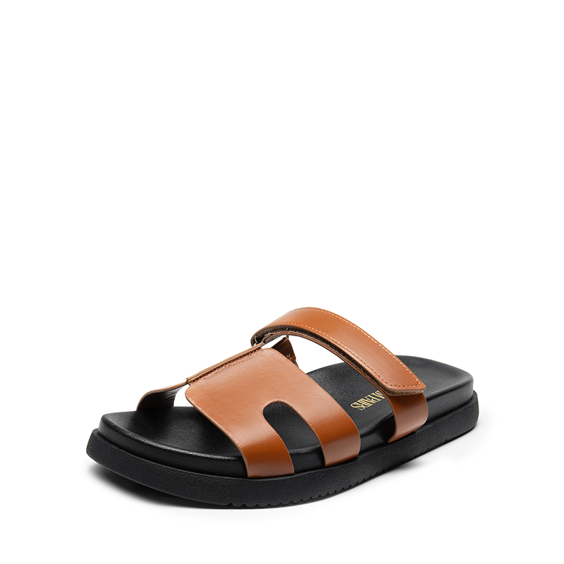DREAM PAIRS Geometric Cutout Slide Sandals — view 3