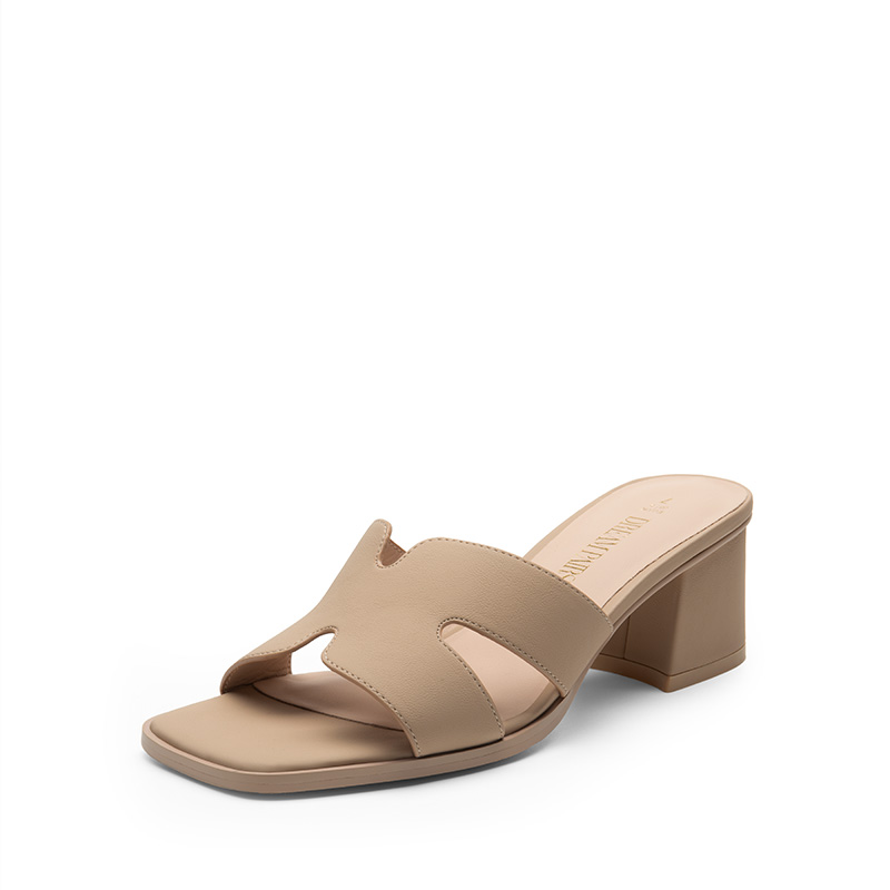 DREAM PAIRS Square Toe Cut Out Sandals — view 1
