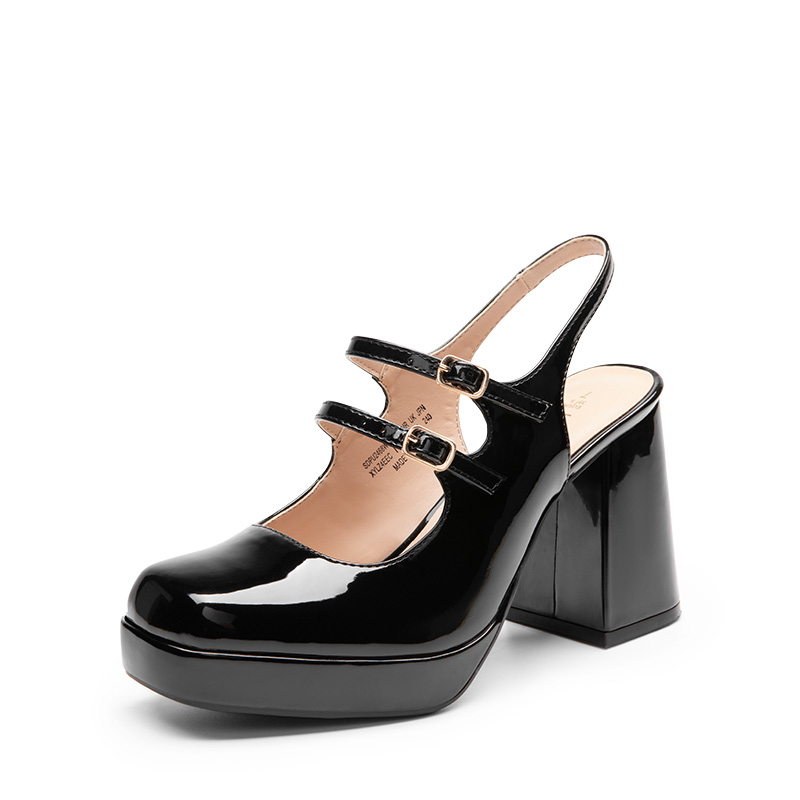 DREAM PAIRS Double strap Mary Jane Pumps — view 1