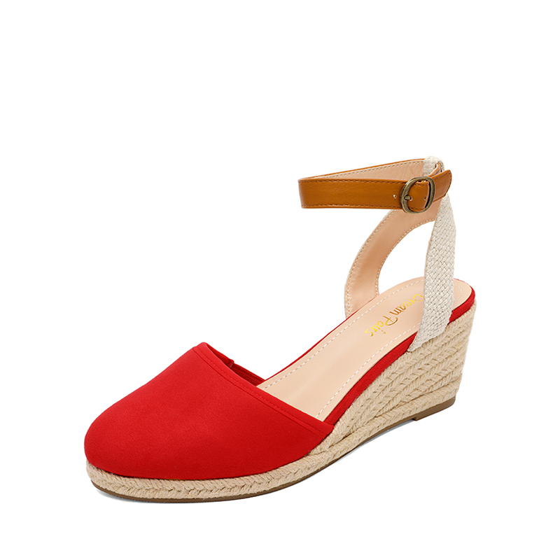 DREAM PAIRS Low Wedge Espadrilles