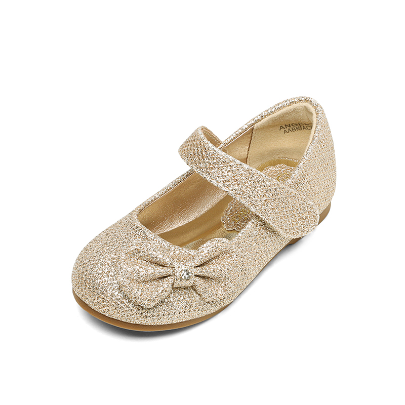 DREAM PAIRS Toddler Girl s Ballerina Bow Flats