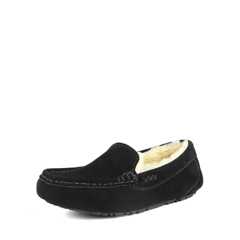 DREAM PAIRS Faux Fur Moccasin Slippers — view 1