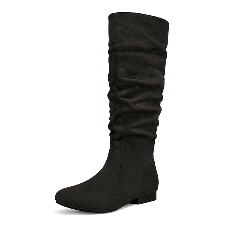 DREAM PAIRS Wide Calf Knee High Winter Boots — view 1