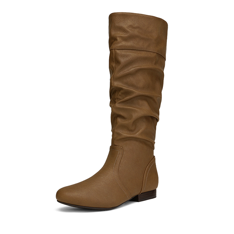 DREAM PAIRS Wide Calf Knee High Winter Boots