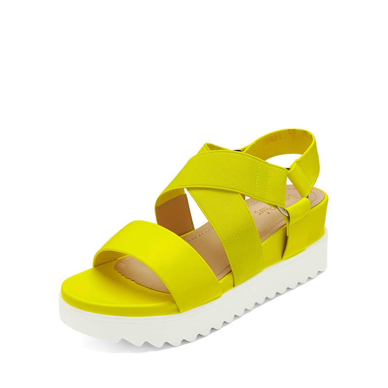 DREAM PAIRS Ankle Strap Platform Wedge Sandals