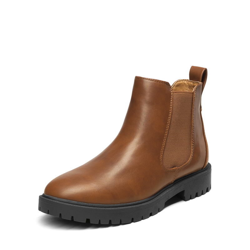 DREAM PAIRS Classic Chelsea Ankle Booties