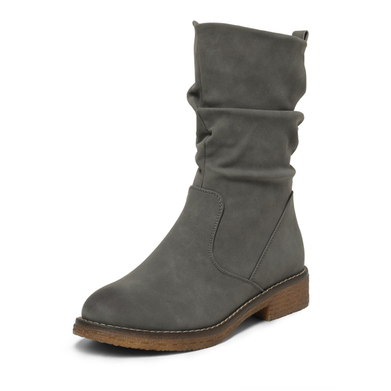 DREAM PAIRS Winter Chunky Mid Calf Boots