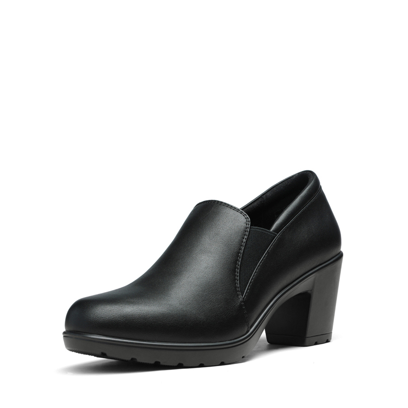 DREAM PAIRS Ascenelle Comfortable Round Toe Block Heel Pumps — view 1