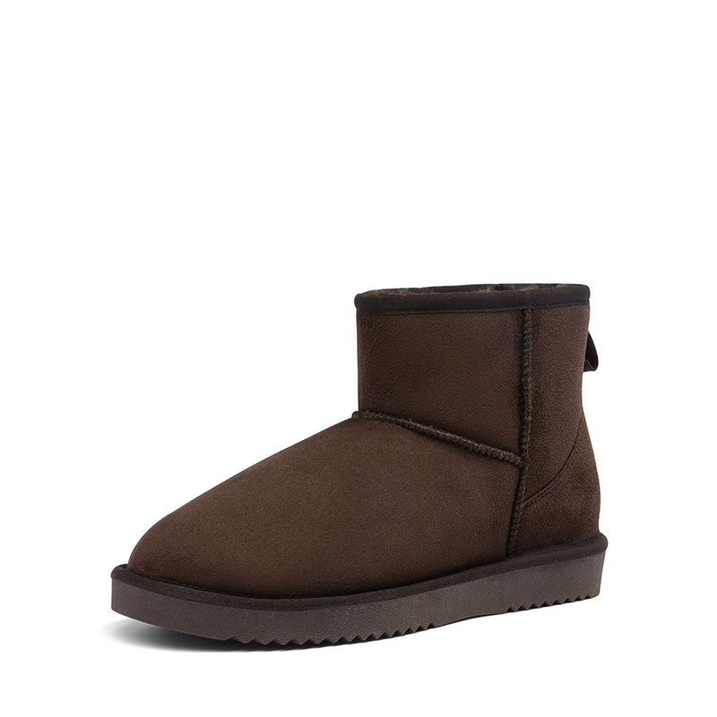 DREAM PAIRS Women s Patterned Winter Ankle Snow Boots