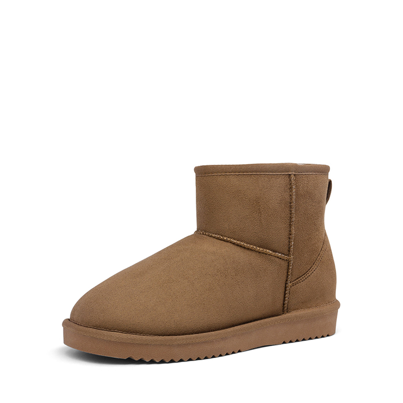 DREAM PAIRS Women s Patterned Winter Ankle Snow Boots