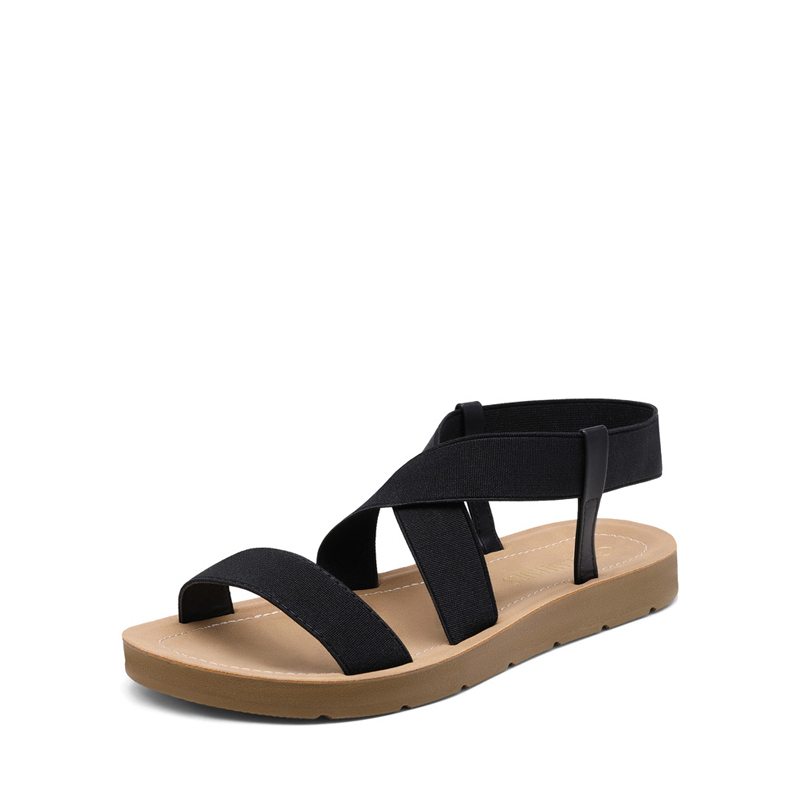 DREAM PAIRS Ankle Strap Summer Flat Sandals — view 1