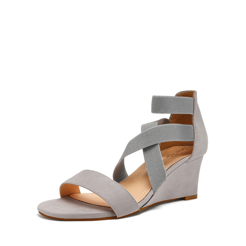 DREAM PAIRS Ankle Strap Wedge Heel Sandals