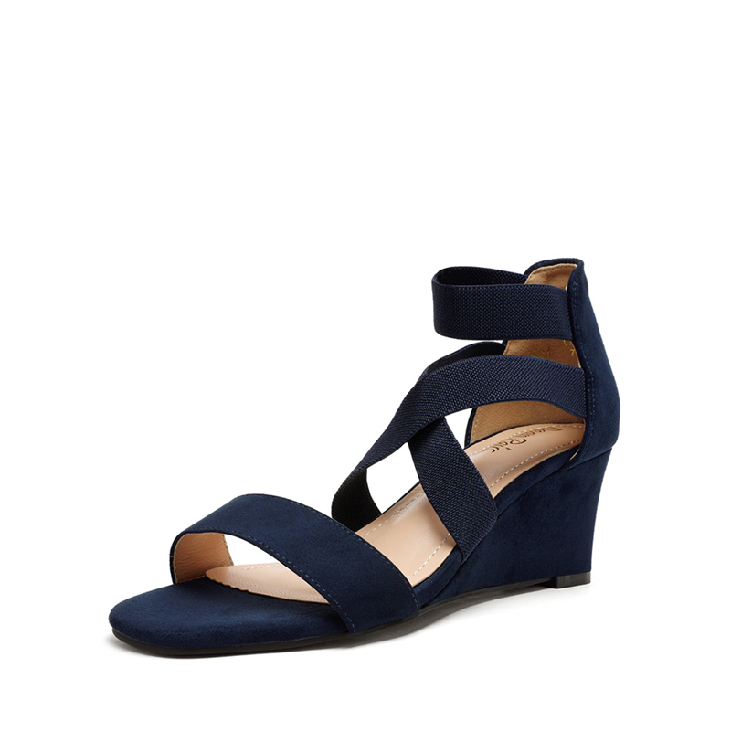 DREAM PAIRS Ankle Strap Wedge Heel Sandals