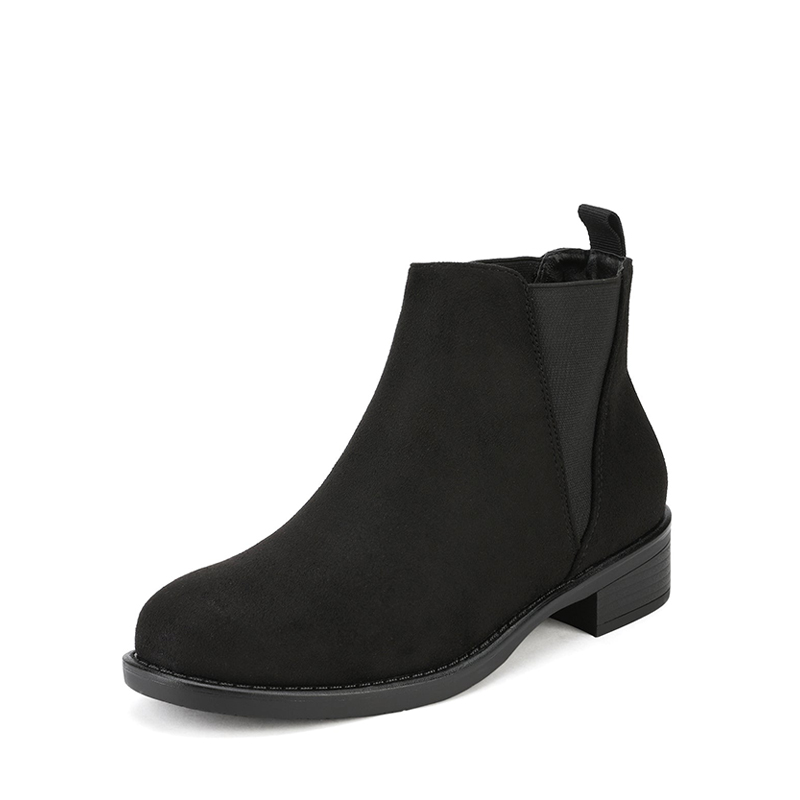 DREAM PAIRS Chunky Low Heel Ankle Booties — view 1