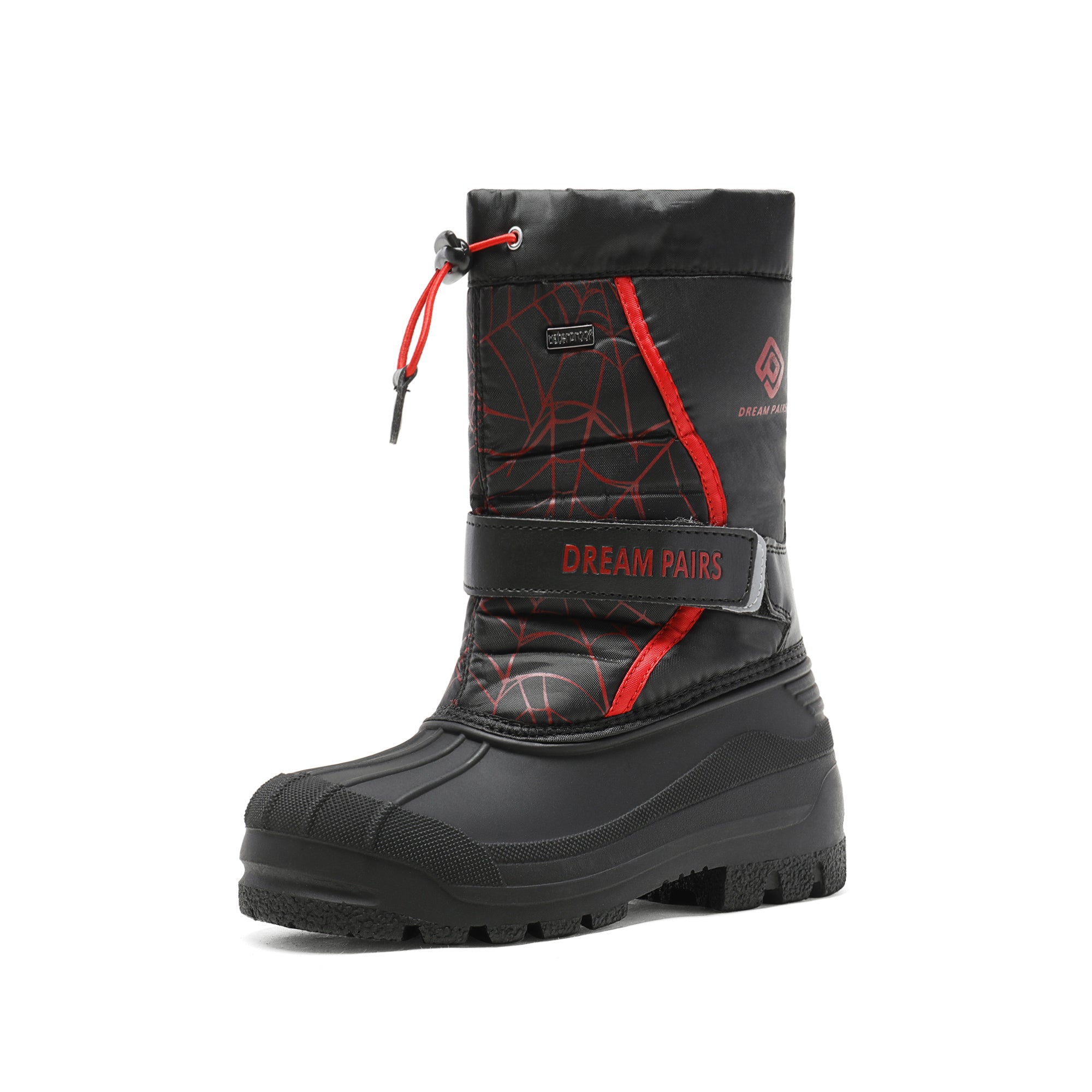 DREAM PAIRS Girls   Boys Waterproof Snow Boots