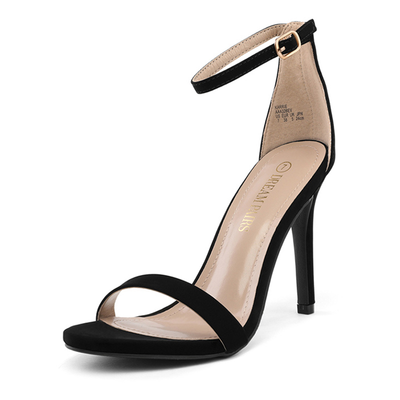 DREAM PAIRS Ankle Strap Stiletto High Heel Sandals — view 1