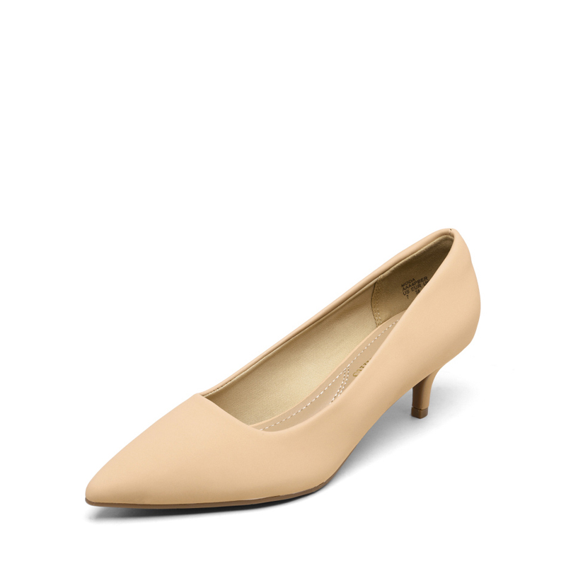 DREAM PAIRS Kitten Heel Pointed Toe Pumps