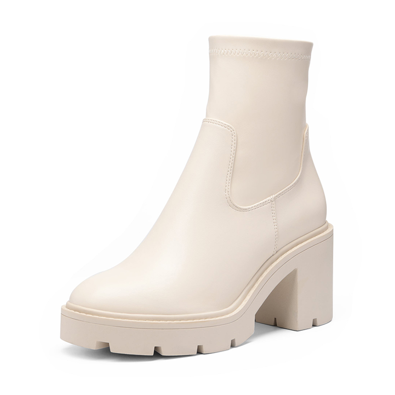 DREAM PAIRS Women s Chunky Lug Sole Ankle Booties