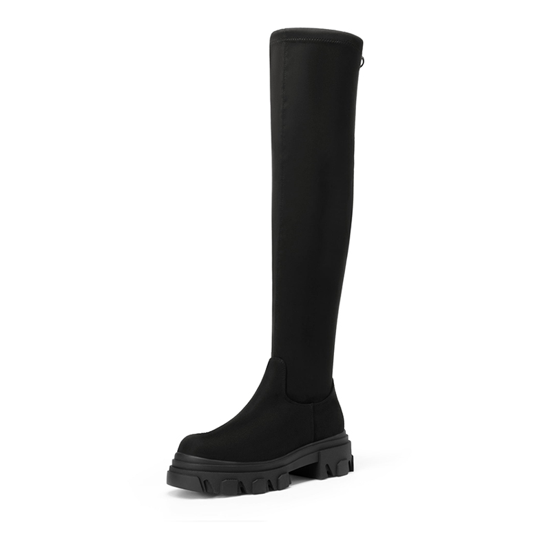 DREAM PAIRS Ikon Stretchy Over The Knee Boots