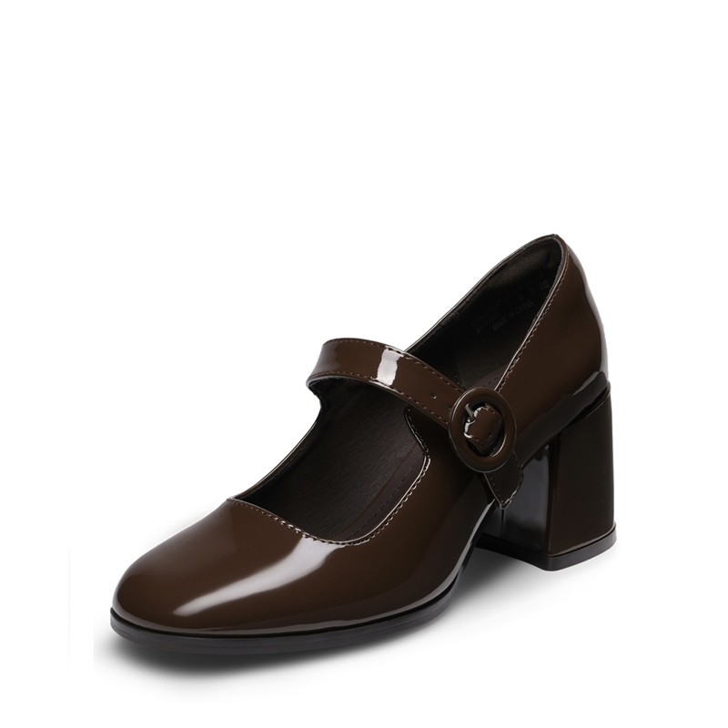 DREAM PAIRS Chunky Mary Jane Pumps