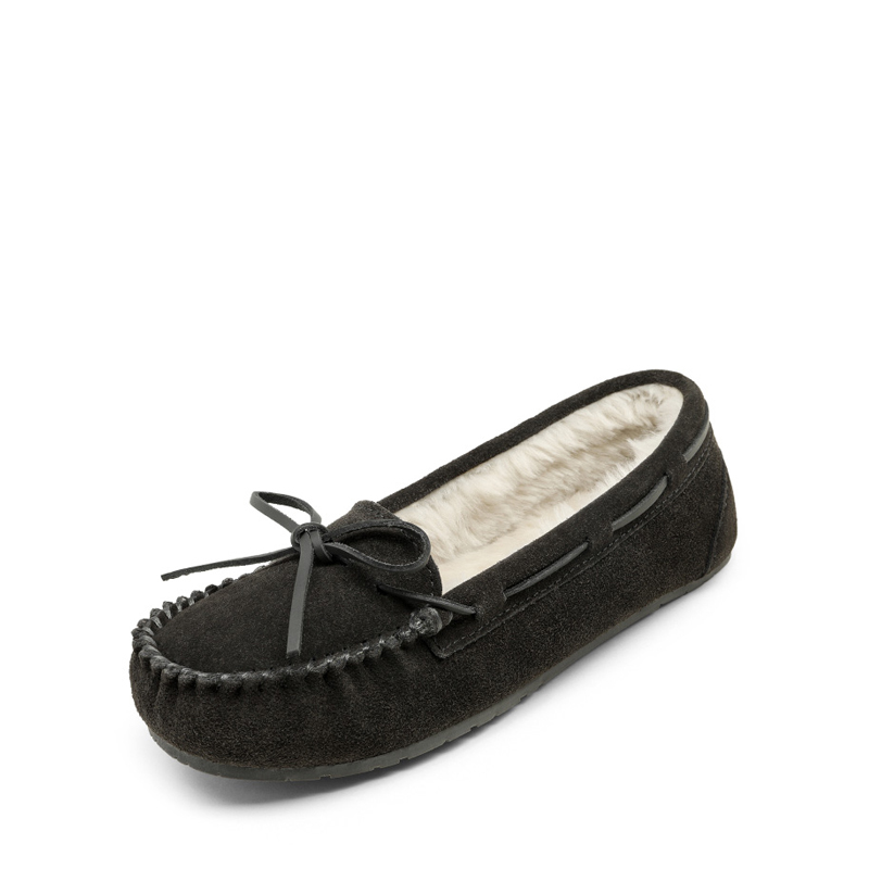 DREAM PAIRS Faux Suede Moccasin Slippers — view 1