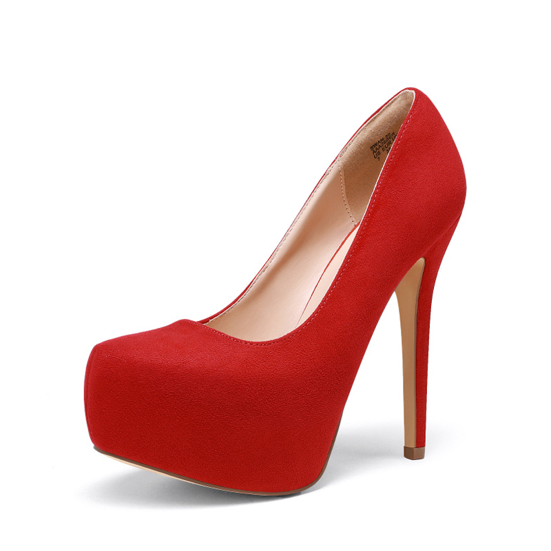 DREAM PAIRS High Heel Stiletto Platform Pumps — view 1