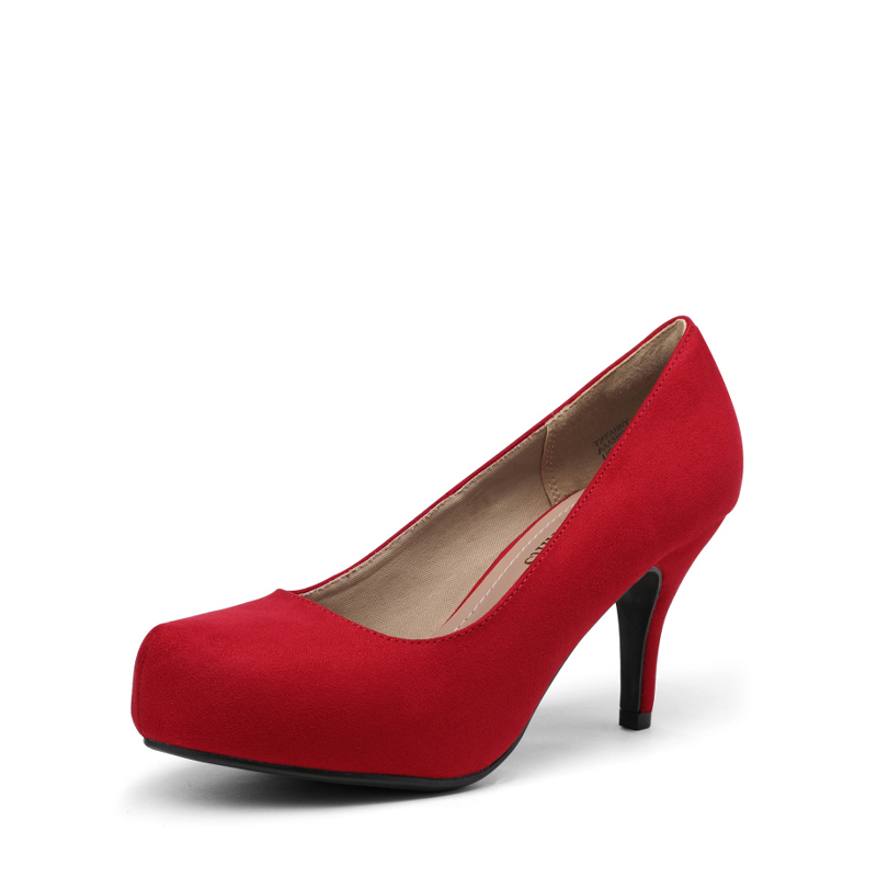 DREAM PAIRS Classic Closed Toe 3 Inch Heels Pumps